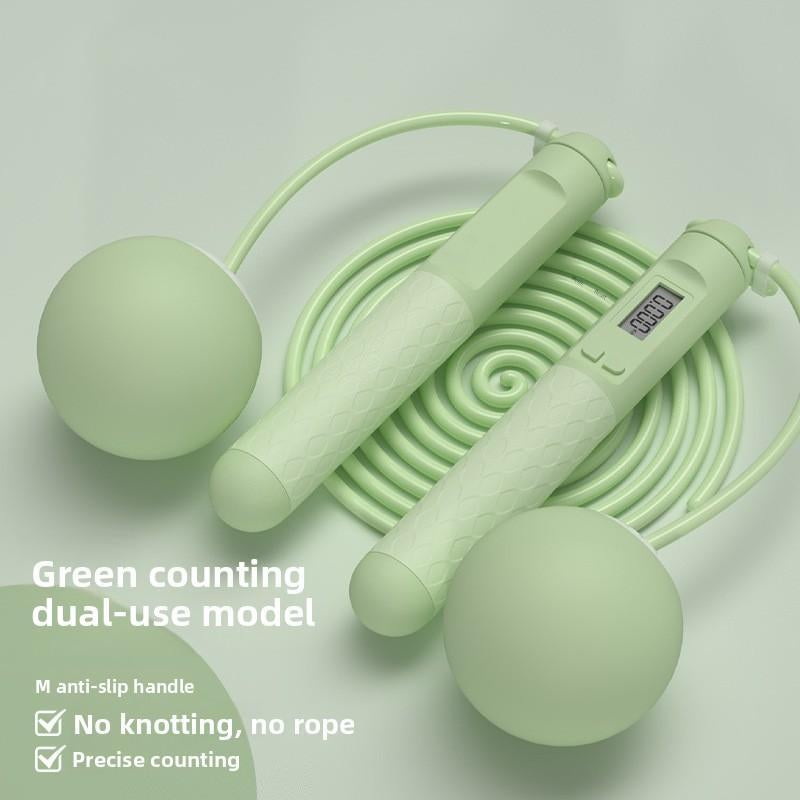 Skipping Rope with Counter 2025 New Cordless Jump Rope Smart Weighted Jump Rope Intelligent Adjustable Digital Timer Calorie Burned Counting Jumprope with LCD Display Unbreakable Handle Tiktokshop Blackfriday Home Workout Equipment