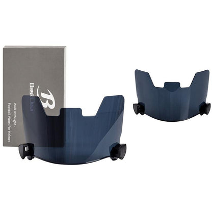 Clear Football Visor - Football Visors for Helmet - Football Helmet Visor Fits Adult & Youth Football Helmets - Anti-Fog, Scratch Resistant Clear Visor Football Face Shield