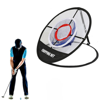 Golf Practice Net with Three-Layer Chipping Net Set, Portable Golf Target for Precision and Swing Training, Essential Golf Training Equipment, Golf Accessories