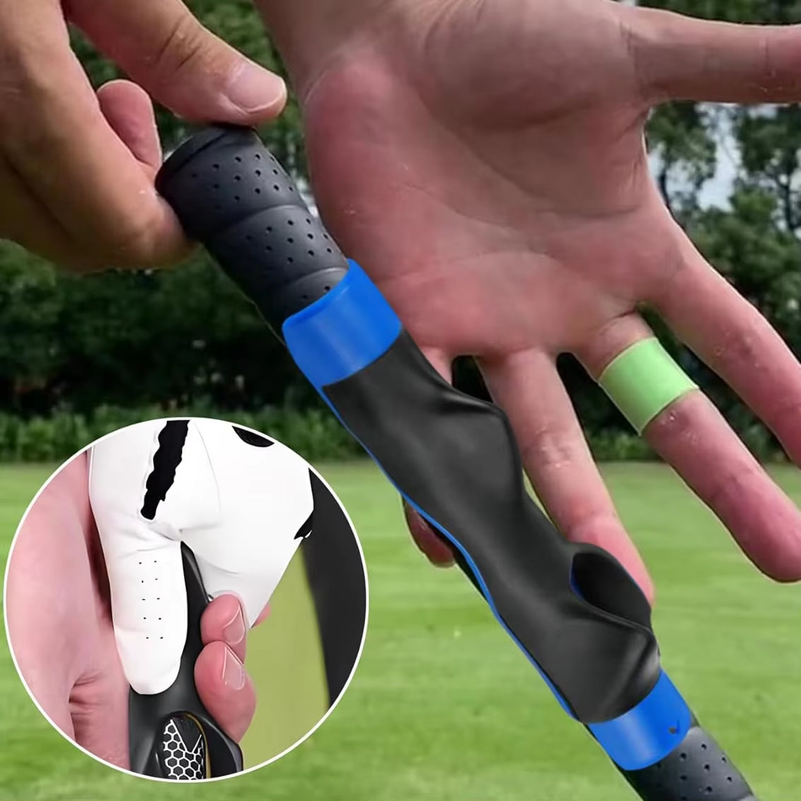 Golf Grips Correction Grip Type Correction Device General Beginner Practice for Clubs